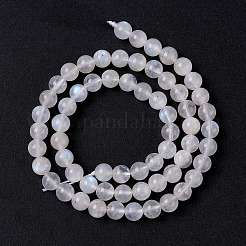 Бусины из натурального радужного лунного камня&nbsp;LS-G-I249-B04-04