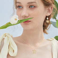 8 шт. 4 стиля латунные подвески с микропаве и кубическим цирконием&nbsp;KK-HS0015-21