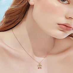 4 шт. латунные подвески с микропаве из кубического циркония класса ААА&nbsp;ZIRC-LP0001-25