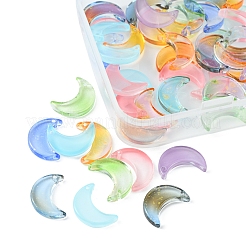 50шт стеклянные подвески градиентного цвета&nbsp;GLAA-FS0001-48