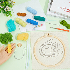 Наборы для вышивки иглами своими руками для начинающих&nbsp;DIY-WH20095-003A