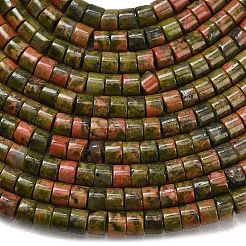 Природные Unakite бисер нитей&nbsp;G-P608-A10-01