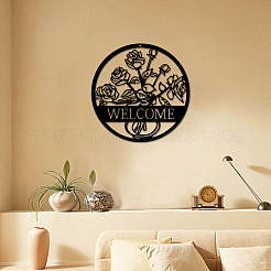 Decorazioni pendenti in ferro&nbsp;HJEW-WH0013-018