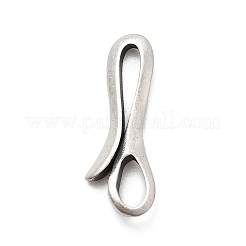 925 застежка-крючок из стерлингового серебра&nbsp;STER-A048-09MP