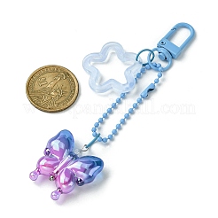 Акриловые подвески в виде бабочки и звезды&nbsp;HJEW-JM01738-02