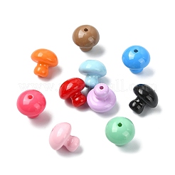 50 шт. Непрозрачные акриловые бусины&nbsp;OACR-CJ0002-65