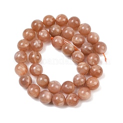 Натуральный Sunstone бисер пряди&nbsp;LS-G-G323-A01-10mm