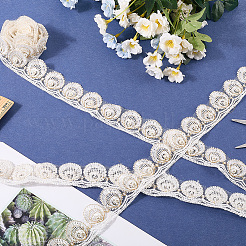 3 ярд ленты из полиэстера с кружевной отделкой&nbsp;OCOR-GF0005-17