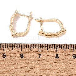 Pendientes de aro de latón para las mujeres&nbsp;KK-CBACA55-09G