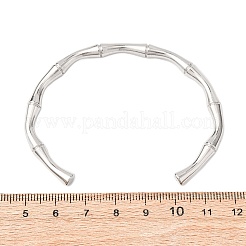 Bracelets manchettes en acier inoxydable 304&nbsp;BJEW-B150-01P