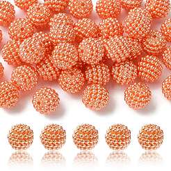 Perles acryliques de perles d'imitation&nbsp;OACR-FS0001-45A