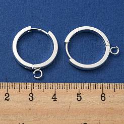201 orecchini a cerchio huggie in acciaio inossidabile&nbsp;STAS-A167-01P-S