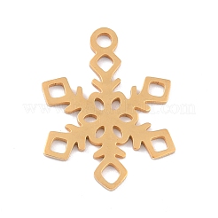 Placcatura ionica (ip) 201 pendenti in acciaio inossidabile&nbsp;STAS-K003-13G-01