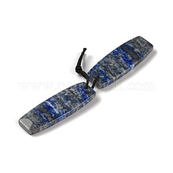 2 Stück natürliche Lapislazuli-Anhänger&nbsp;G-A228-02I