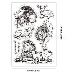 Timbri trasparenti in plastica pvc personalizzati&nbsp;DIY-WH0448-0162