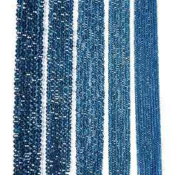 FilI di perline in vetro placcato&nbsp;EGLA-A044-T6mm-B27