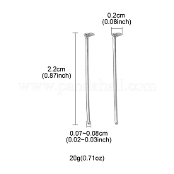 Железные штифты с плоской головкой&nbsp;IFIN-FS0001-30J