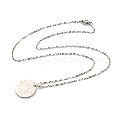 Colliers avec pendentif constellation qui ne ternissent pas&nbsp;LS-NJEW-S422-04P-04