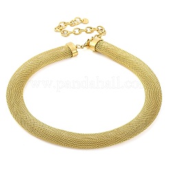 Ожерелья-чокеры из нержавеющей стали 304 для женщин&nbsp;NJEW-U012-03G-01