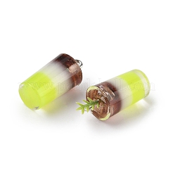 Прозрачные смоляные подвески&nbsp;LS-FIND-Z092-07P-02