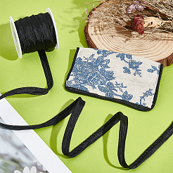 10 ярд полиэфирной скрученной отделки шнуром для губ&nbsp;OCOR-BC0006-28A