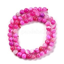 Натуральные полосатые агатовые / полосатые агатовые бусинки&nbsp;LS-G-H037-A02-02