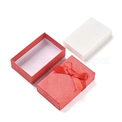 Scatole per imballaggio di set di gioielli in cartone&nbsp;CON-Z006-01B