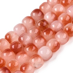 Tinti bianco naturale perle di giada fili&nbsp;G-T138-D11