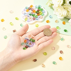 100 шт. 10 стиля стеклянных бусин&nbsp;GLAA-YW0005-64