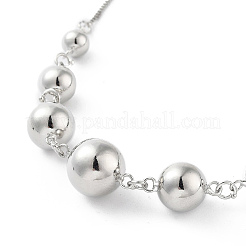 Латунные ожерелья с покрытием стойки&nbsp;NJEW-P294-01P