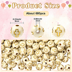 400 шт. Покрытие акриловыми бусинами&nbsp;PACR-PA0001-09