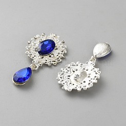 Сплав горный хрусталь кабошоны&nbsp;FIND-WH0148-380B