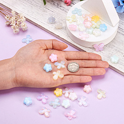 140 шт. 14 вида бусин из акриловой смолы&nbsp;OACR-TA0001-28