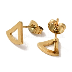 Серьги-гвоздики из нержавеющей стали 304 с вакуумным покрытием PVD&nbsp;EJEW-Z040-17G