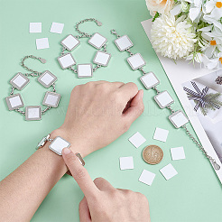 4 Stück Legierungs-Wärmeübertragungs-Rohling-Gliederarmbandherstellung&nbsp;FIND-PH0024-43