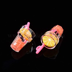 Подвески из смолы с имитацией фруктового чая&nbsp;LS-CRES-S359-31F