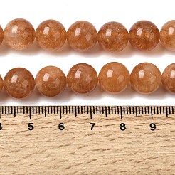 Бусины из натурального белого нефрита&nbsp;G-H348-10mm-10