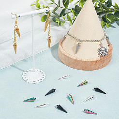 25 шт. подвески из нержавеющей стали 304 двух цветов&nbsp;STAS-UN0048-66