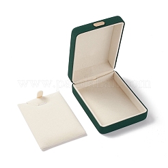 Подарочные коробки для ожерелий из искусственной кожи&nbsp;LBOX-I002-05A