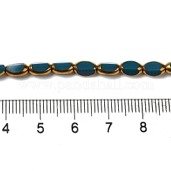 Стеклянные бусины с гальваническим покрытием &nbsp;EGLA-P061-02A-09