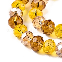 Прозрачные стеклянные бусины&nbsp;GLAA-T023-09D