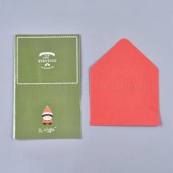 Noël pop up cartes de vœux et ensemble d'enveloppes&nbsp;DIY-G028-D01