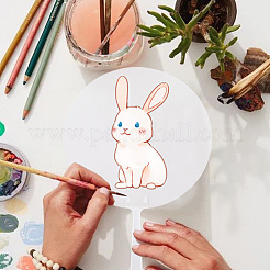 Бумажный ручной вентилятор&nbsp;LS-FIND-WH20003-36A