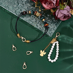 6 шт. латунные пружинные кольца-затворы&nbsp;KK-PH0012-70