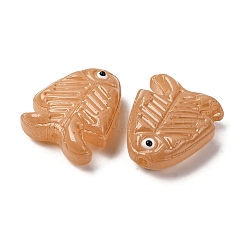 Прозрачные стеклянные эмалевые бусины&nbsp;LAMP-U004-06-06