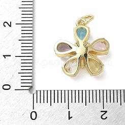 Латунные микро проложить кубического циркония подвески&nbsp;LS-KK-L248-15G-03