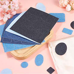 5 foglio di toppe autoadesive in denim&nbsp;PATC-TA0001-61