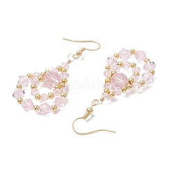 Серьги-подвески из нержавеющей стали 304&nbsp;EJEW-JE06368-04