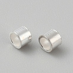 925 Sterling Silber Rohr Perlen&nbsp;STER-WH0061-28D