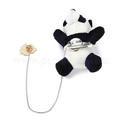 Spilla smaltata panda cartone animato&nbsp;JEWB-Z001-14
